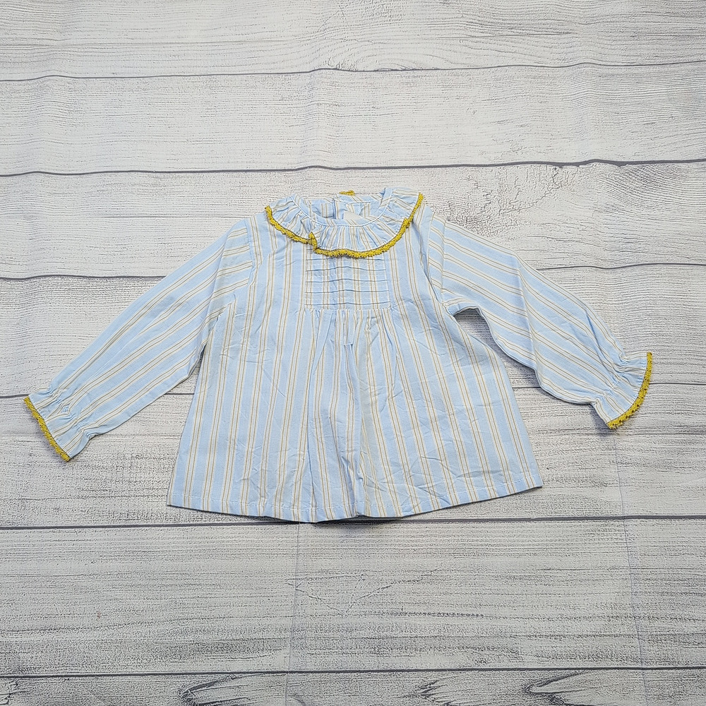 9/12m Neck & Neck Striped Collar Top